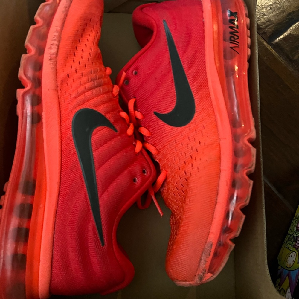 Nike Air Max 2017 crimson Athletic Shoes